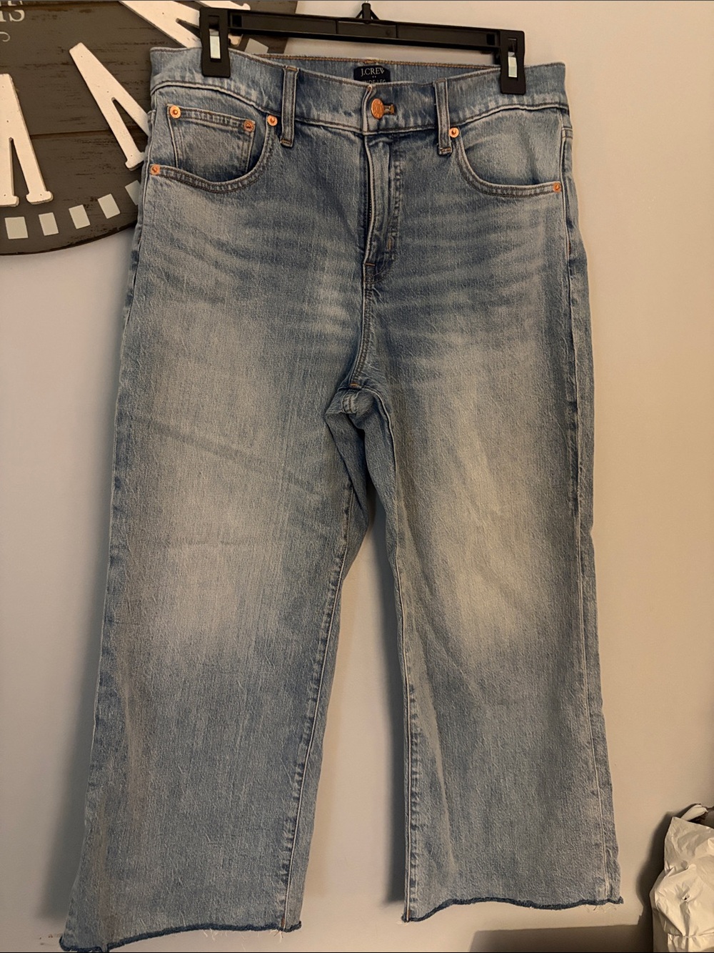 J. Crew Light Wash Women’s Straight Leg Jeans